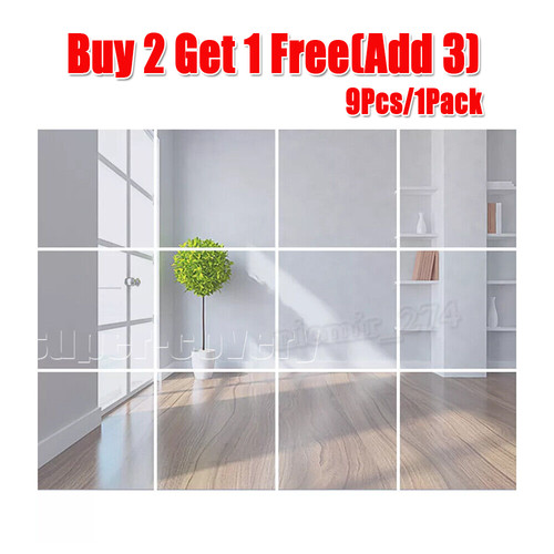 Mirror tiles wall - mirror, stickers
