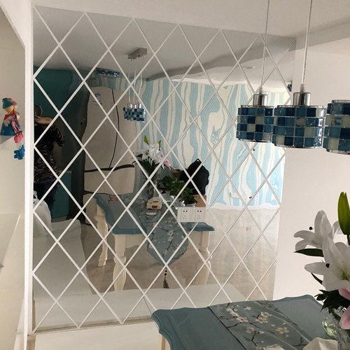 32pcs mirror tiles wall - mirror,