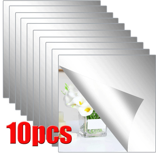10pcs mirror tiles - 10pcs,