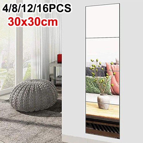 16pcs 30x30cm mirror tiles - 30x30cm,