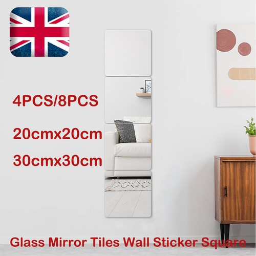 8pcs mirror tile wall - tile,