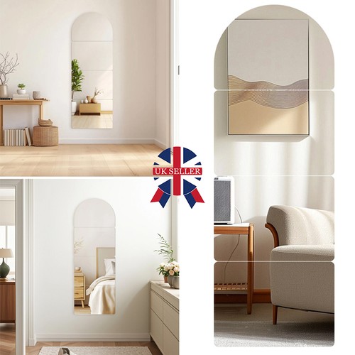 4pcs mirror tiles wall sticker - 4pcs,