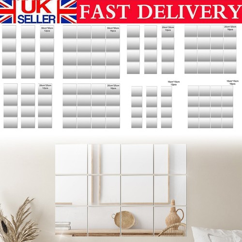 16x pet mirror tile - 12/16x,
