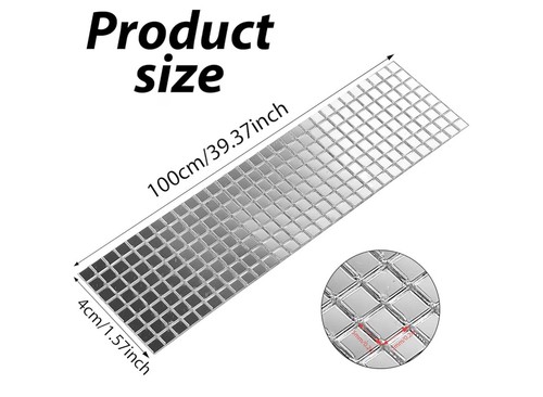 Self adhesive pieces glass - self-adhesive,