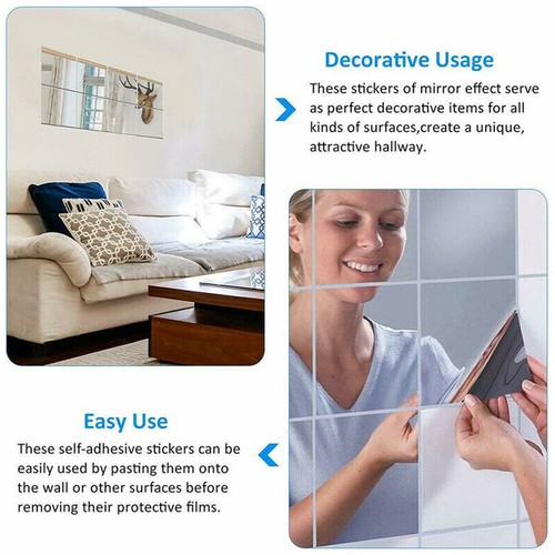 16pcs stick mirror - stick, tiles