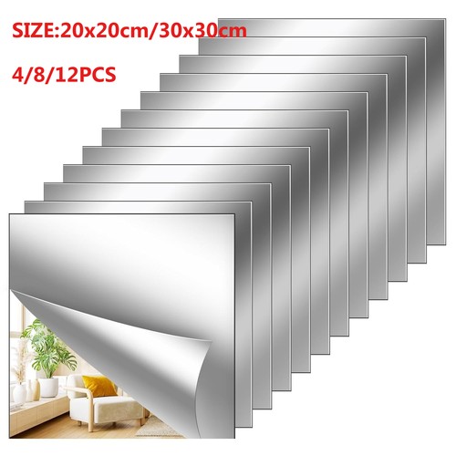 Mirror tiles wall - wall, sticker