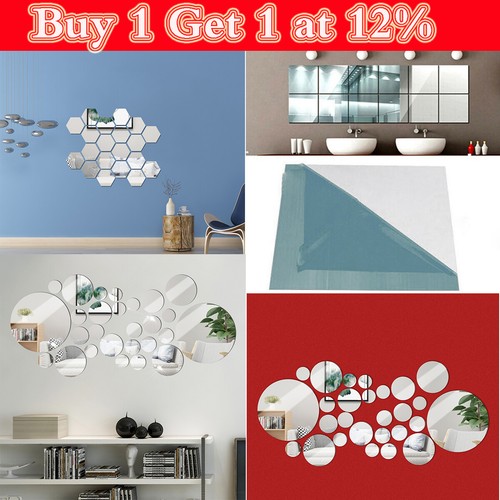 Acrylic glass mirror tiles - mirror,
