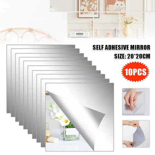 Acrylic mirror tiles wall - tiles,