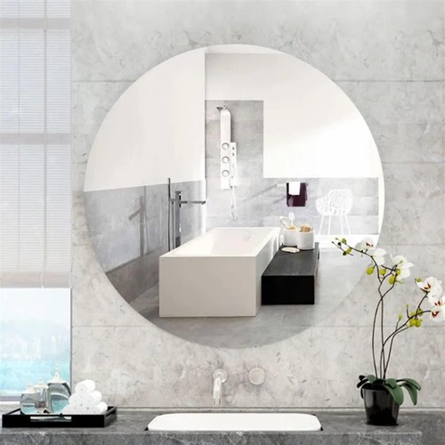 Large mirror tiles wall - mirror,
