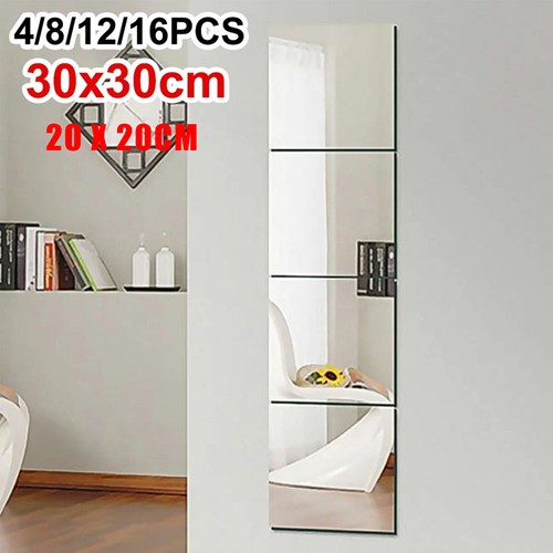 16pcs 30x30cm mirror - mirror, tiles