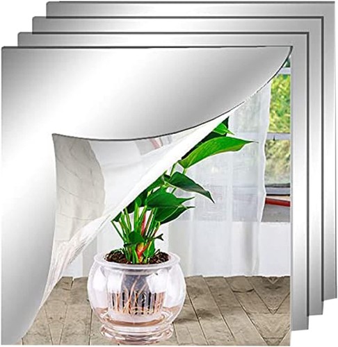 Acrylic mirror tiles - mirror, wall