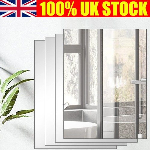 Mirror tiles wall sticker - mirror,