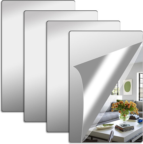 Pcs self adhesive mirror - 4,