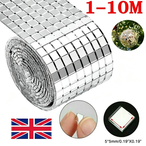 Glass mirror mosaic tiles self - glass,