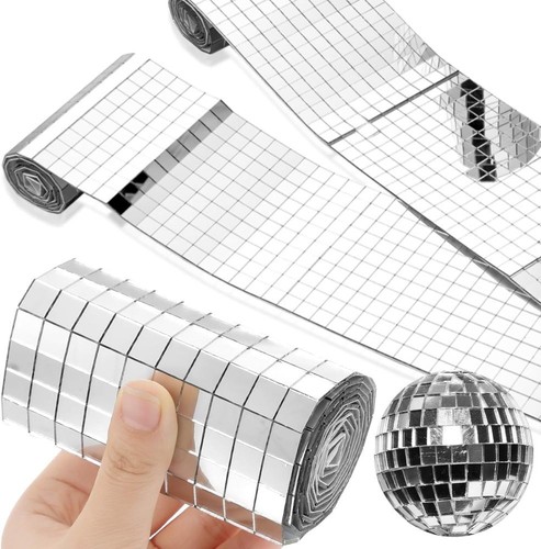 3pcs diy mirror glass - glass, mosaic